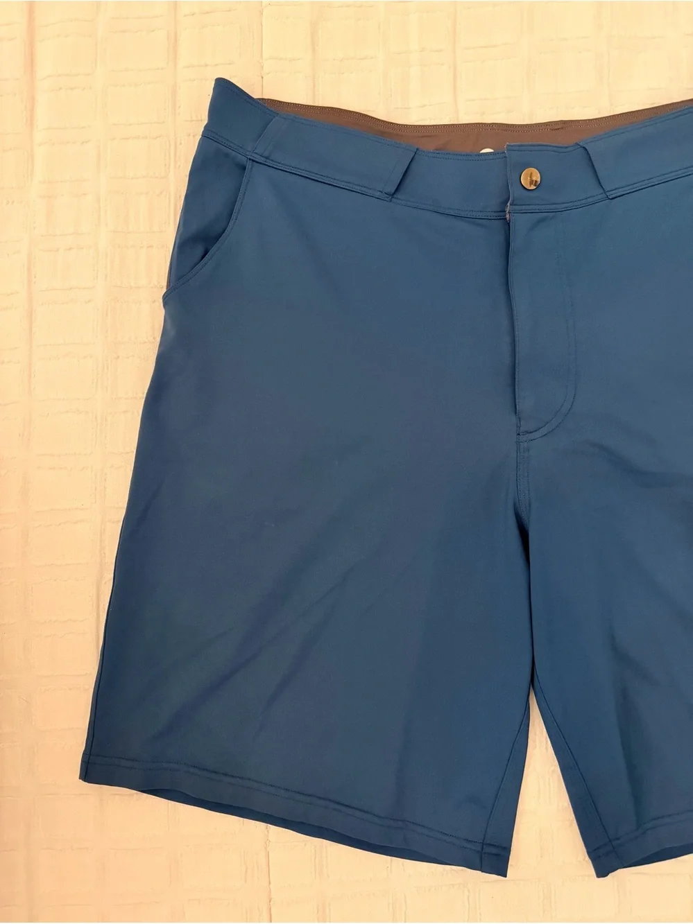 NRS Men’s Guide Shorts Blue Quick Dry Stretch Paddling Size 36